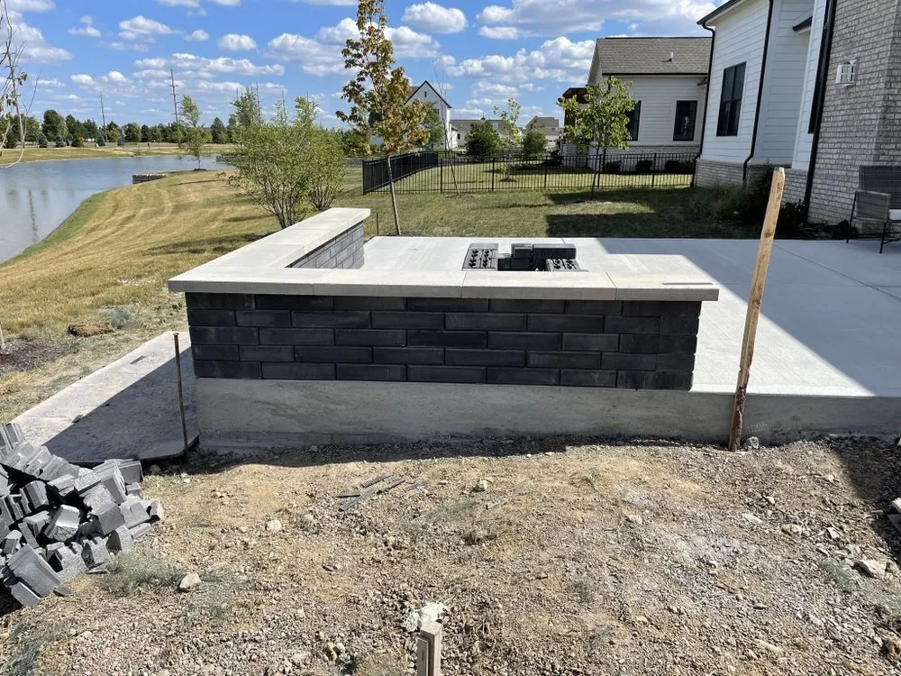 Local outdoor landscaping in Mooresville, IN by Wes Pro Contracting