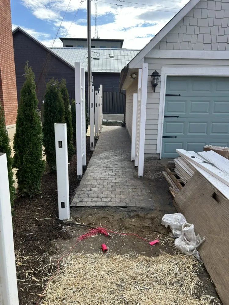 Professional garden landscaping for outdoor upgrades in Mooresville, IN by Wes Pro Contracting