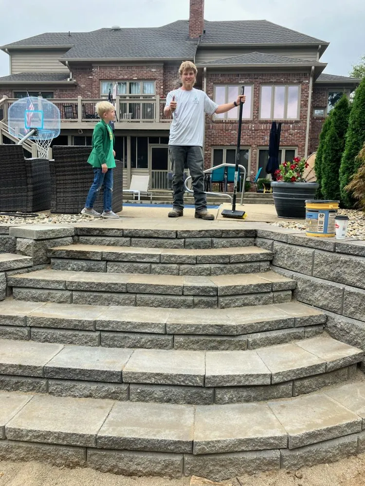 Professional landscape design for homes across Mooresville, IN - Wes Pro Contracting