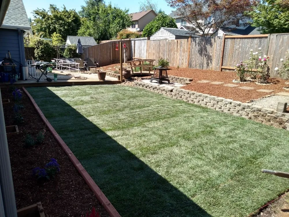 Top-rated garden landscaping for residential properties in Albany, OR by WesCoast handyman services