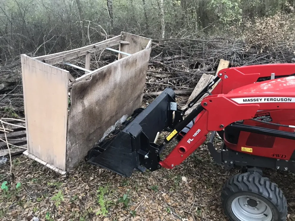 Affordable outdoor landscaping in La Crosse, FL by Wesley Environmental