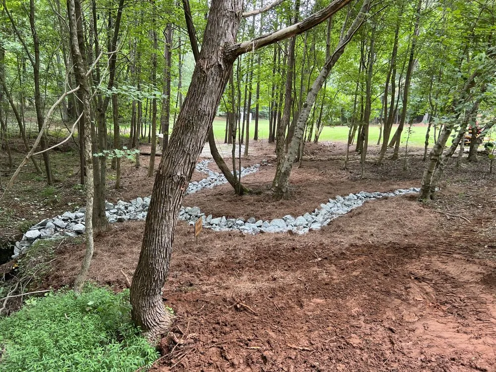 Expert landscape installation in Acworth, GA - Wesley Willard Grading