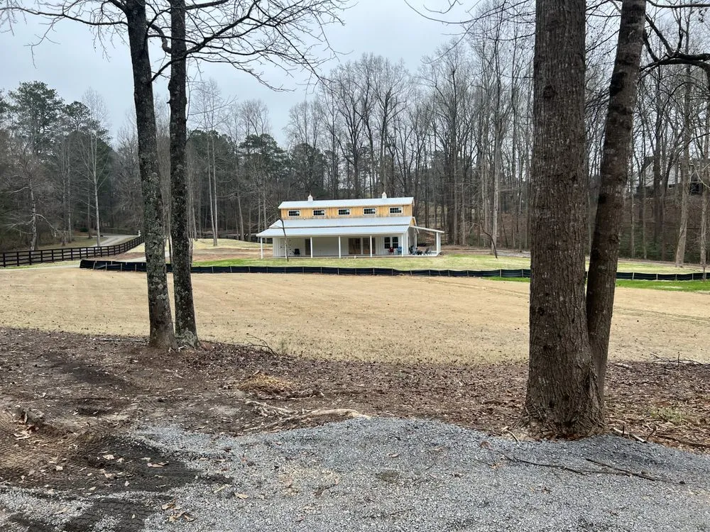 Professional yard cleanup service for homes across Acworth, GA - Wesley Willard Grading