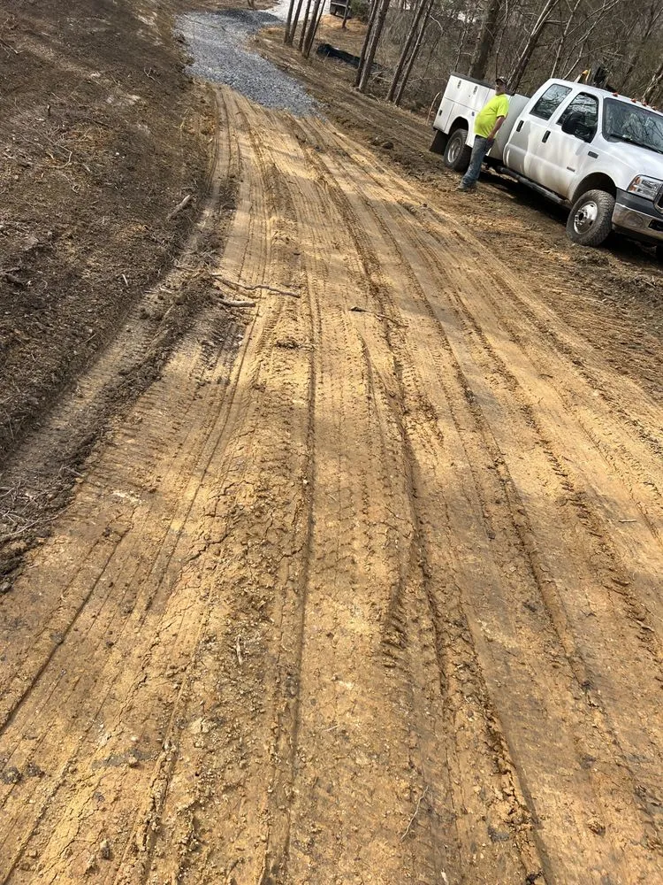 Custom residential landscaping for residential properties in Acworth, GA by Wesley Willard Grading