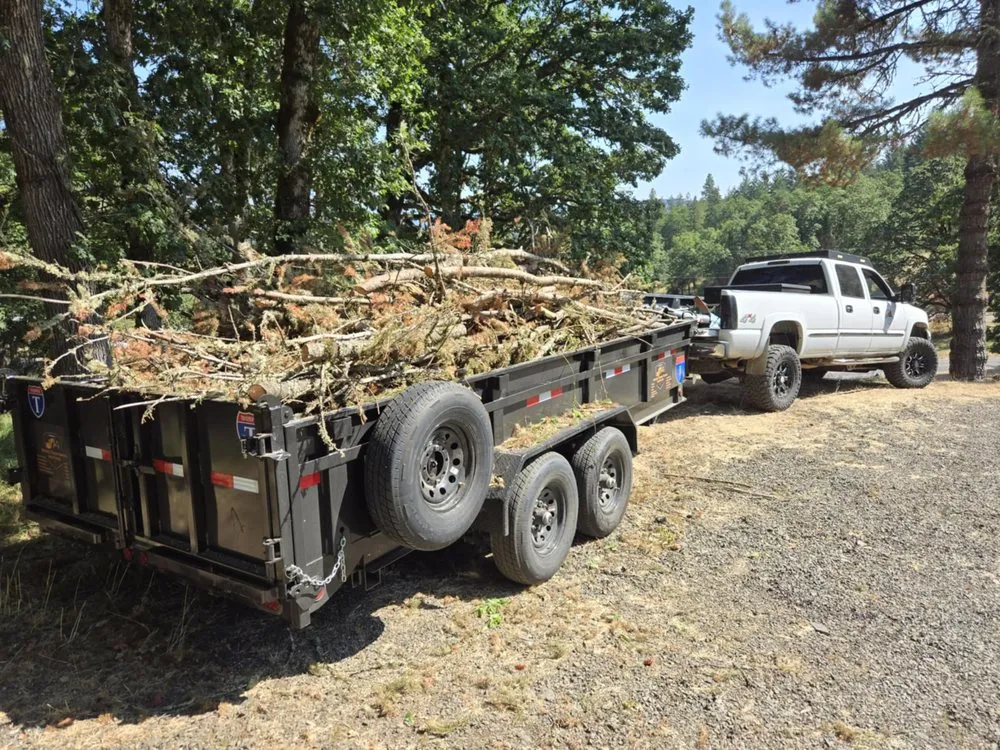 Top-rated yard cleanup service in Lebanon, OR by Wesley's Tractor Service