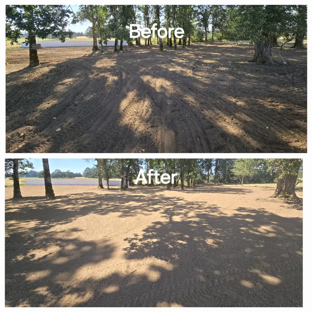 Trusted residential landscaping for beautiful yards in Lebanon, OR by Wesley's Tractor Service