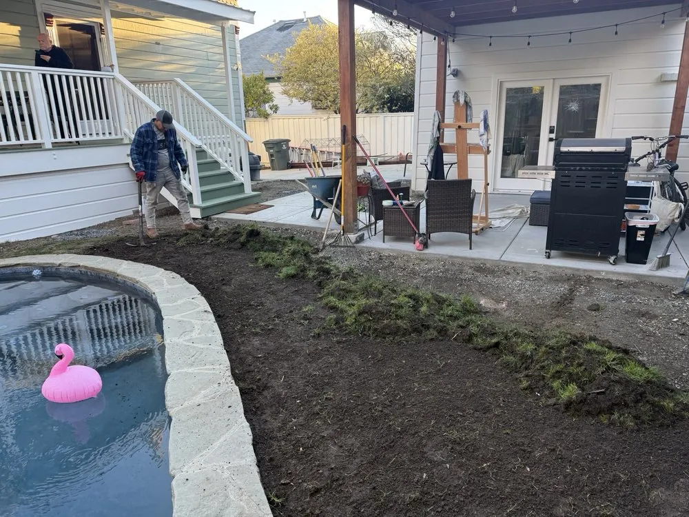 Professional lawn care service for residential properties in Santa Rosa, CA by West Bay Garden