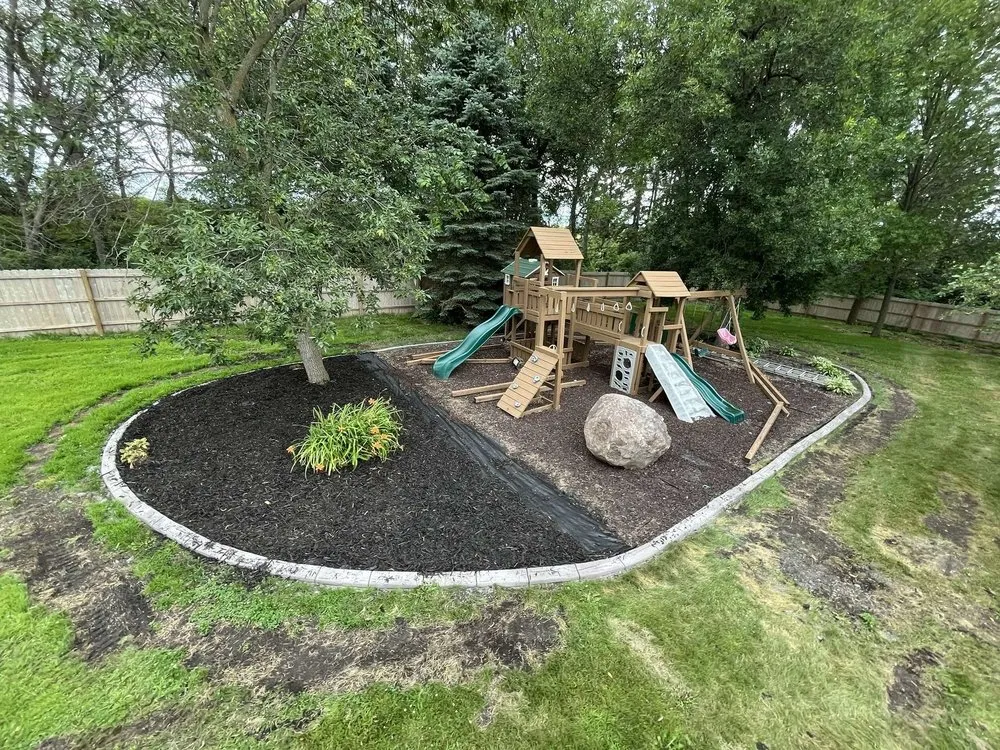 Professional lawn care service in Barrett, MN by West Central Decorative Curbing