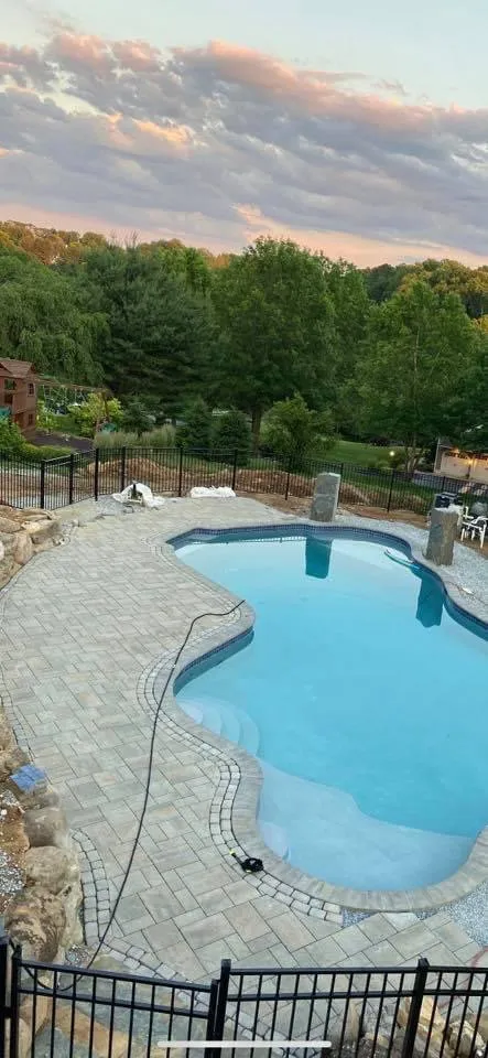 Custom yard cleanup service with custom design across West Chester, PA - West Chester Lawn Service