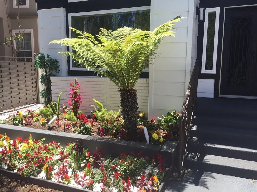 Professional garden landscaping in Vacaville, CA by West Coast Concrete Landscape & Pools