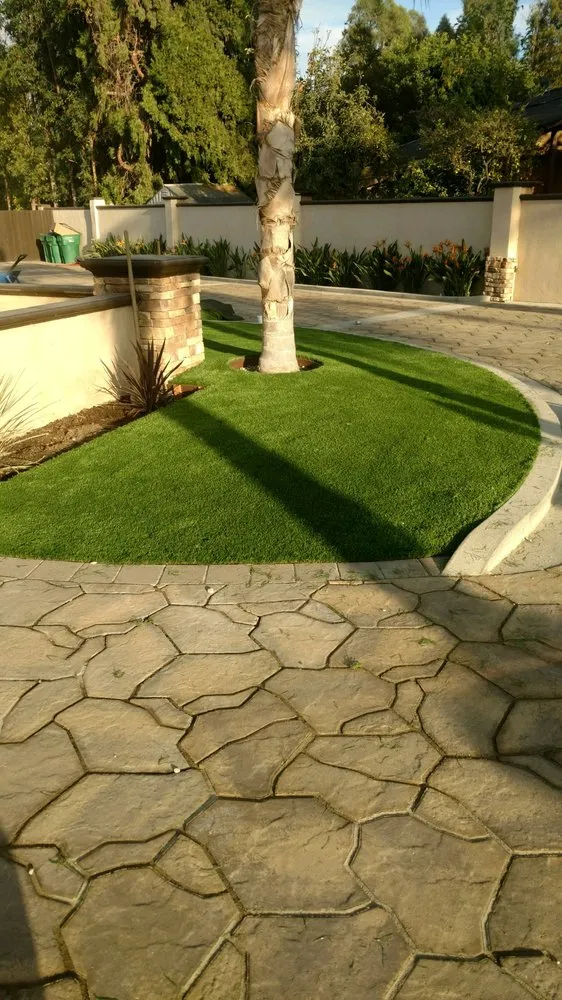 Custom outdoor landscaping for outdoor upgrades in Yorba Linda, CA by West Coast Concrete Services