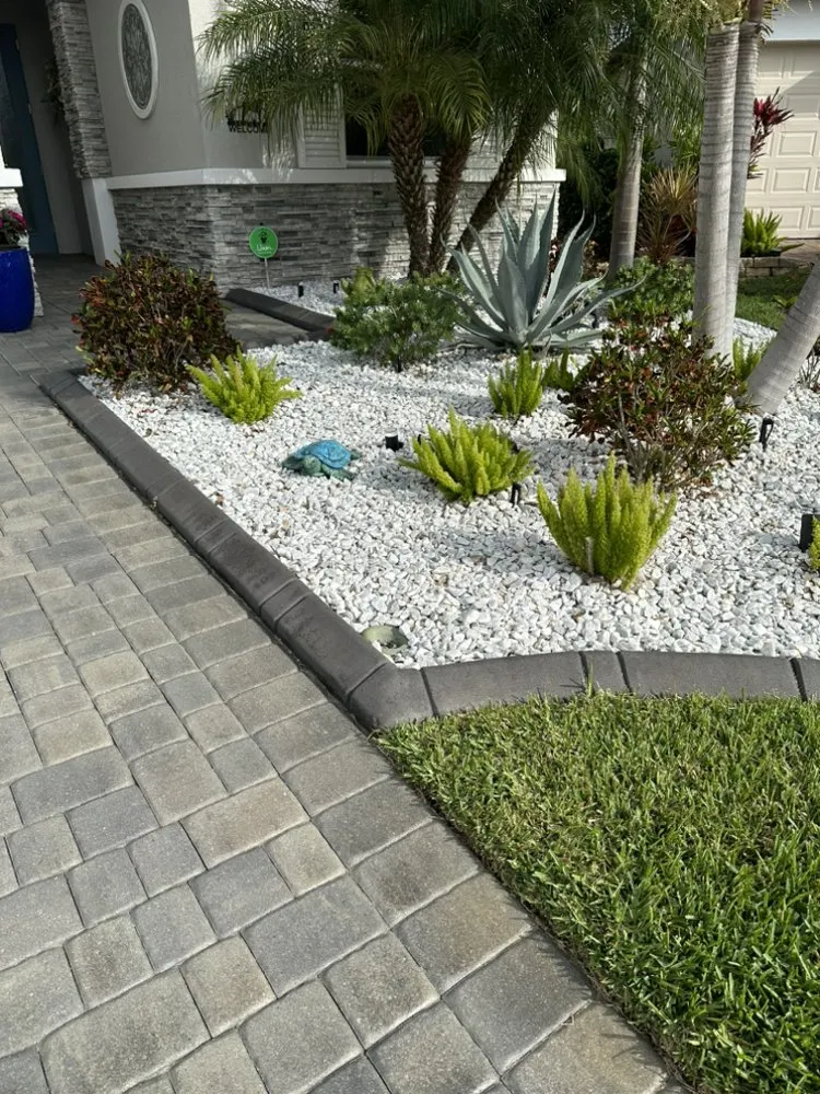 Professional lawn care service in Port Charlotte, FL - West Coast Curbing