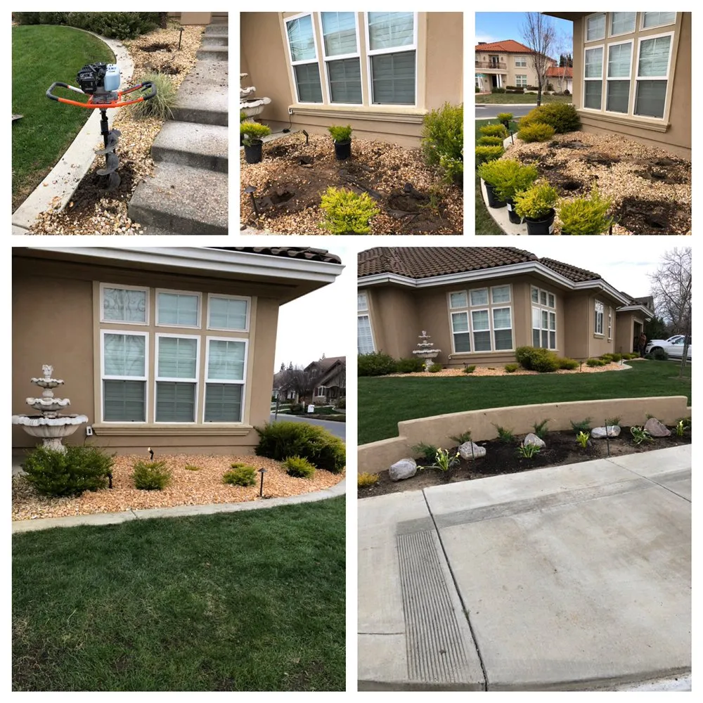 Top-rated landscape design for homes in Sacramento, CA by West Coast Hauling & Junk Removal