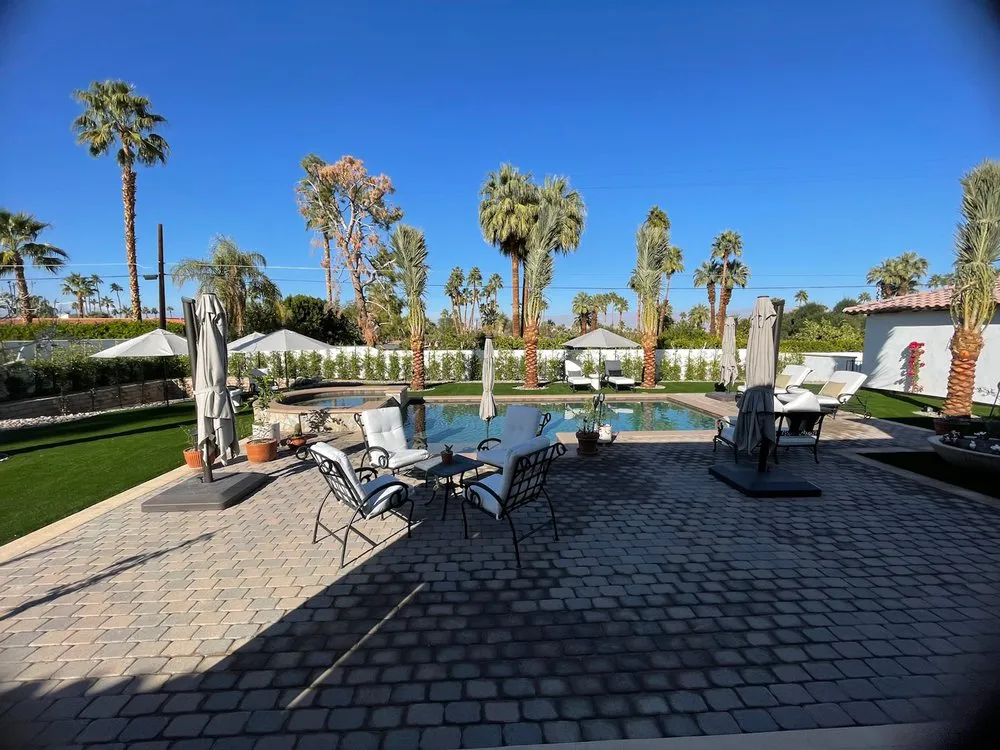 Custom lawn mowing service for beautiful yards in Cathedral City, CA by West Coast Landcare