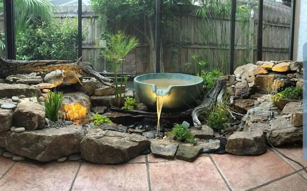 Professional landscaping services in Woodland Hills, CA by West Coast Pond
