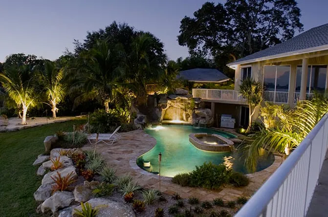 Affordable landscape installation in Santa Clarita, CA by West Coast Pool Construction