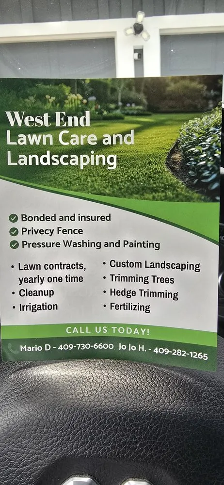 Custom residential landscaping for outdoor upgrades across Beaumont, TX - West End Lawn Care And Landscaping