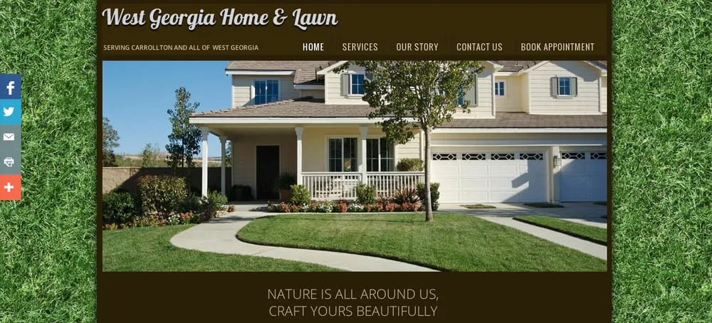 Expert residential landscaping in Carrollton, GA by West Georgia Home and Lawn Care