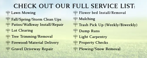 Trusted outdoor landscaping near you in Kennebunk, ME by West Kennebunk Property Maintenance