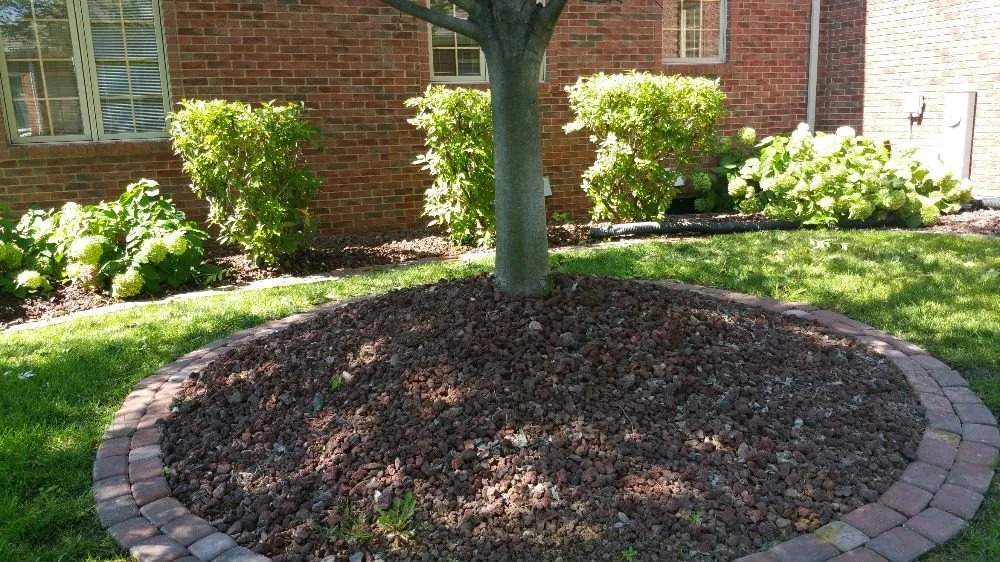 Professional outdoor landscaping in Schererville, IN by West Lake Properties