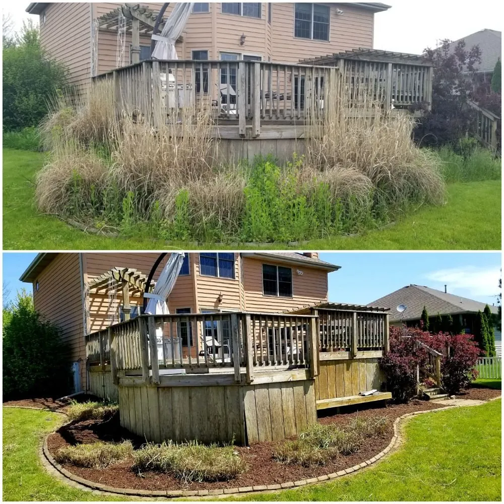 Trusted garden landscaping in Schererville, IN by West Lake Properties