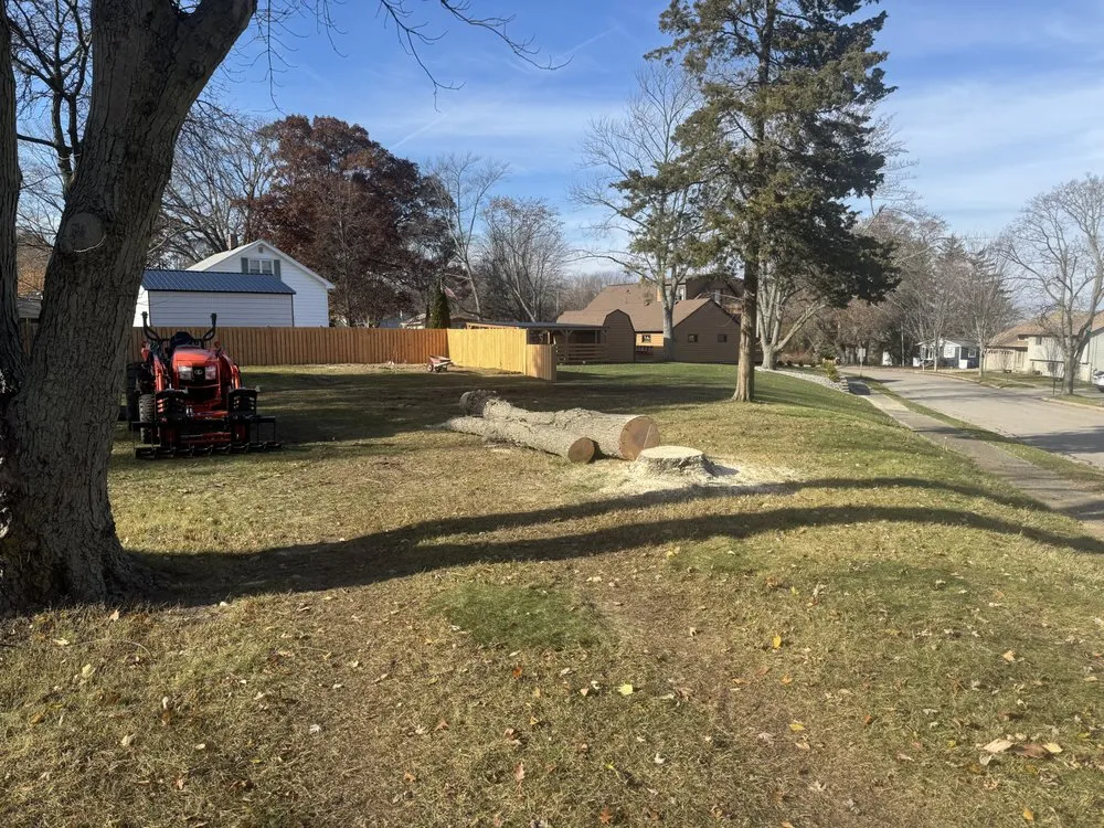 Custom residential landscaping with custom design in Muskegon, MI by West Michigan Ground Works