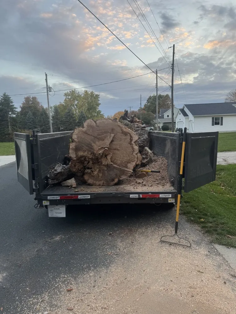 Affordable lawn mowing service with custom design in Muskegon, MI by West Michigan Ground Works