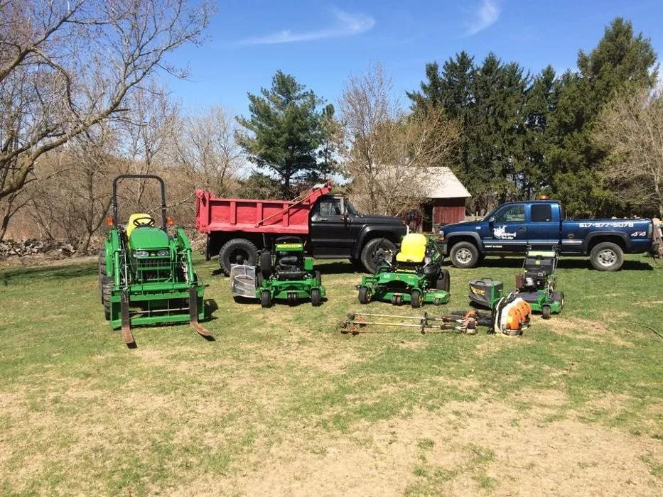 Custom lawn mowing service for outdoor upgrades in Eagle, MI by West Property Services