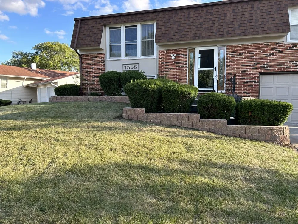 Custom landscape installation with custom design across Bloomingdale, IL - West Suburban Maintenance Services