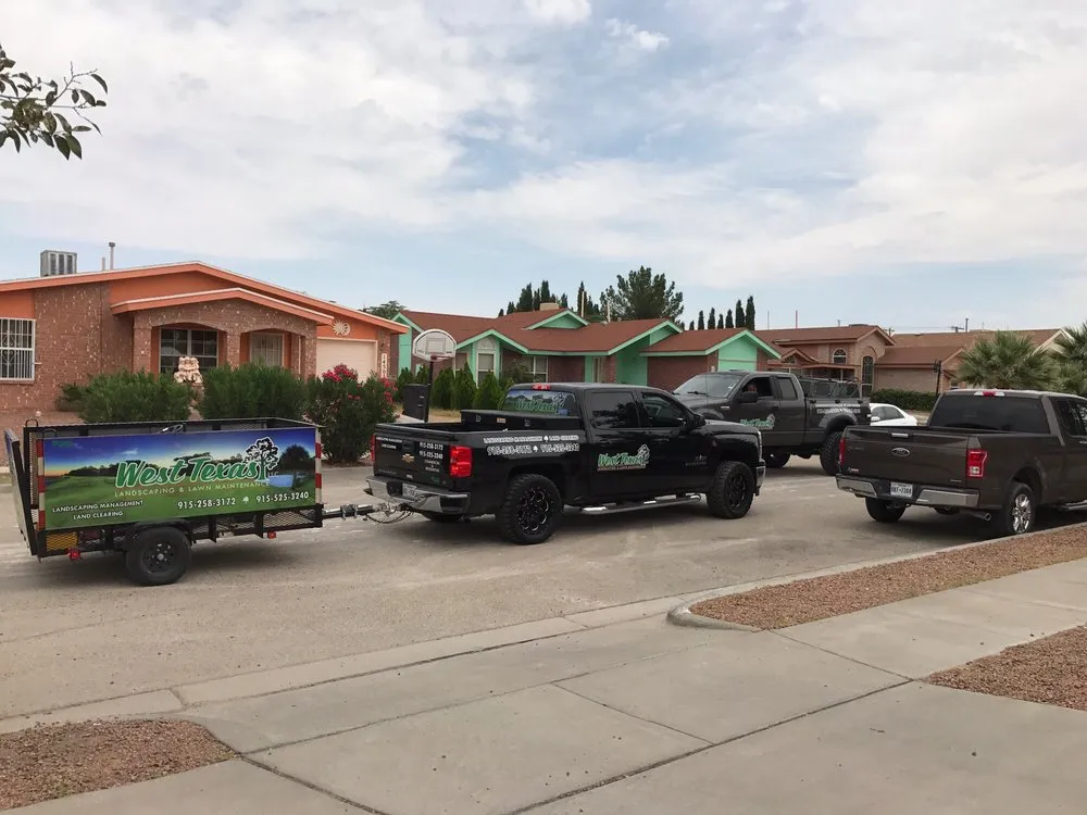 Custom garden landscaping for residential properties across El Paso, TX - West Texas - Landscaping & Lawn Maintenance