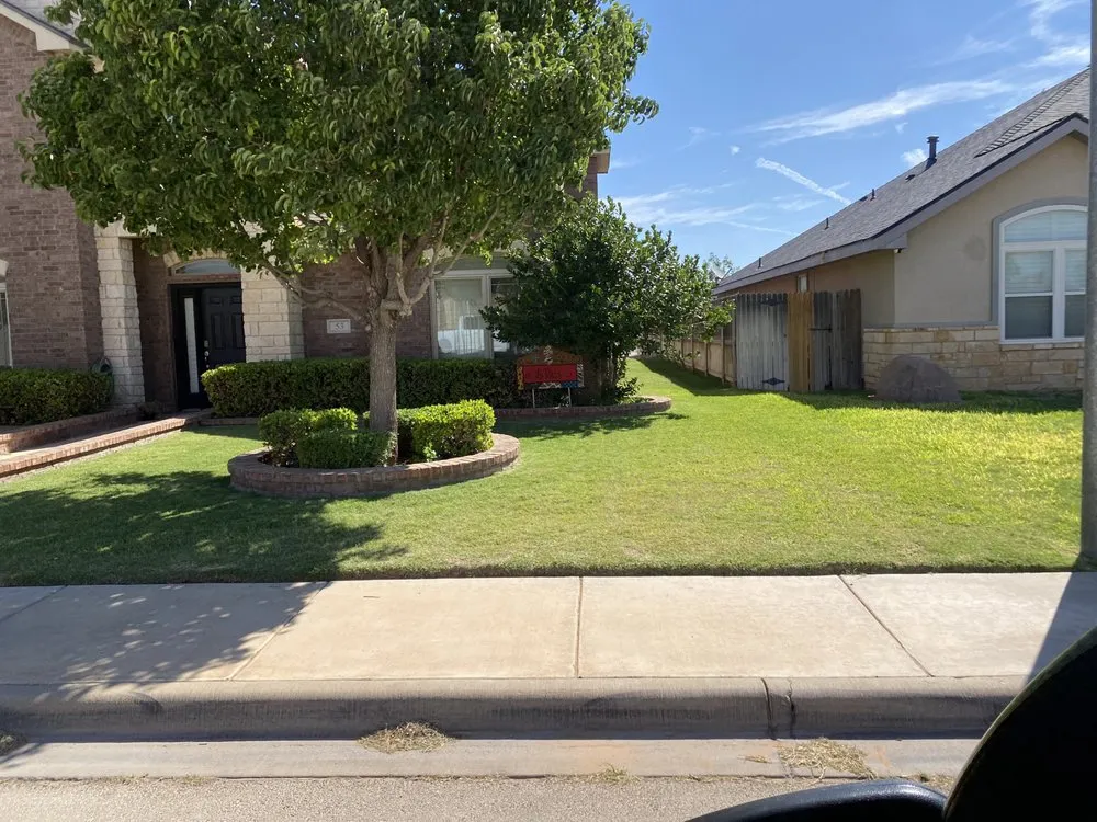 Reliable outdoor landscaping for beautiful yards in Odessa, TX by West Texas Lawn Services