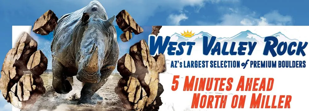 Affordable landscape installation experts serving Buckeye, AZ - West Valley Rock