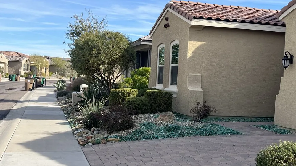 Local yard maintenance with custom design in Goodyear, AZ by West Valley Services