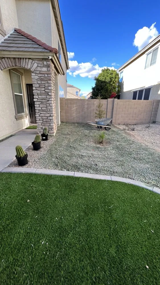 Local garden landscaping for outdoor upgrades in Goodyear, AZ by West Valley Services