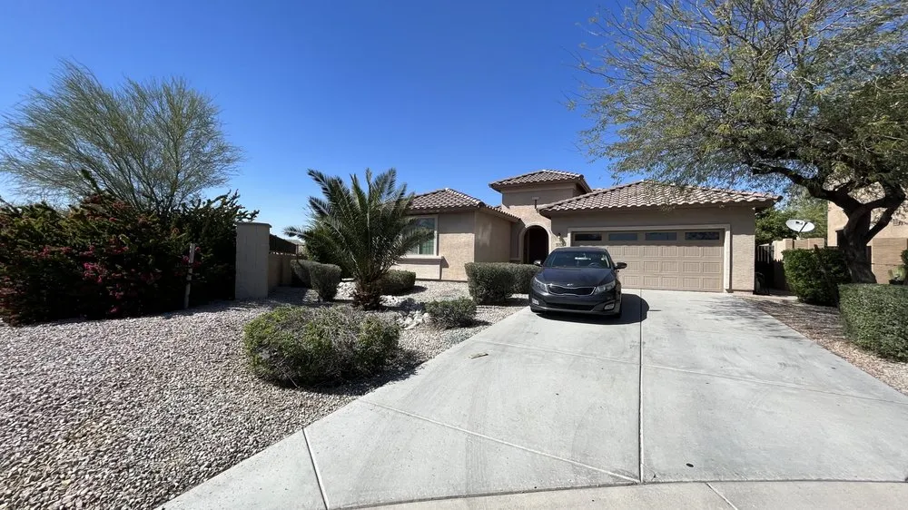 Professional yard cleanup service for residential properties in Goodyear, AZ by West Valley Services