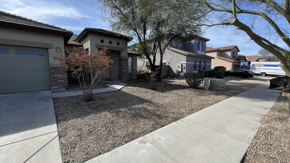 Professional yard maintenance in Goodyear, AZ by West Valley Services