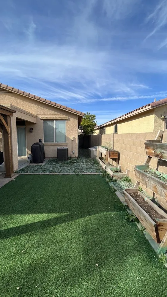 Custom landscape installation in Goodyear, AZ - West Valley Services