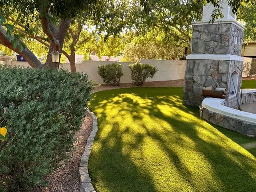 Affordable lawn mowing service for homes across Queen Creek, AZ - West View Landscape & Curbing