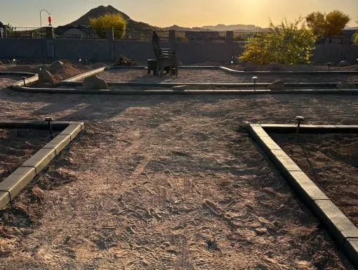 Professional landscape installation for year-round maintenance across Queen Creek, AZ - West View Landscape & Curbing