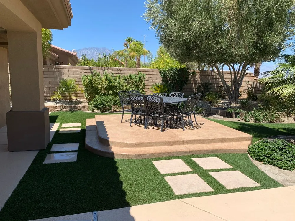 Custom landscape design in Coachella, CA by Westcape Hardscape