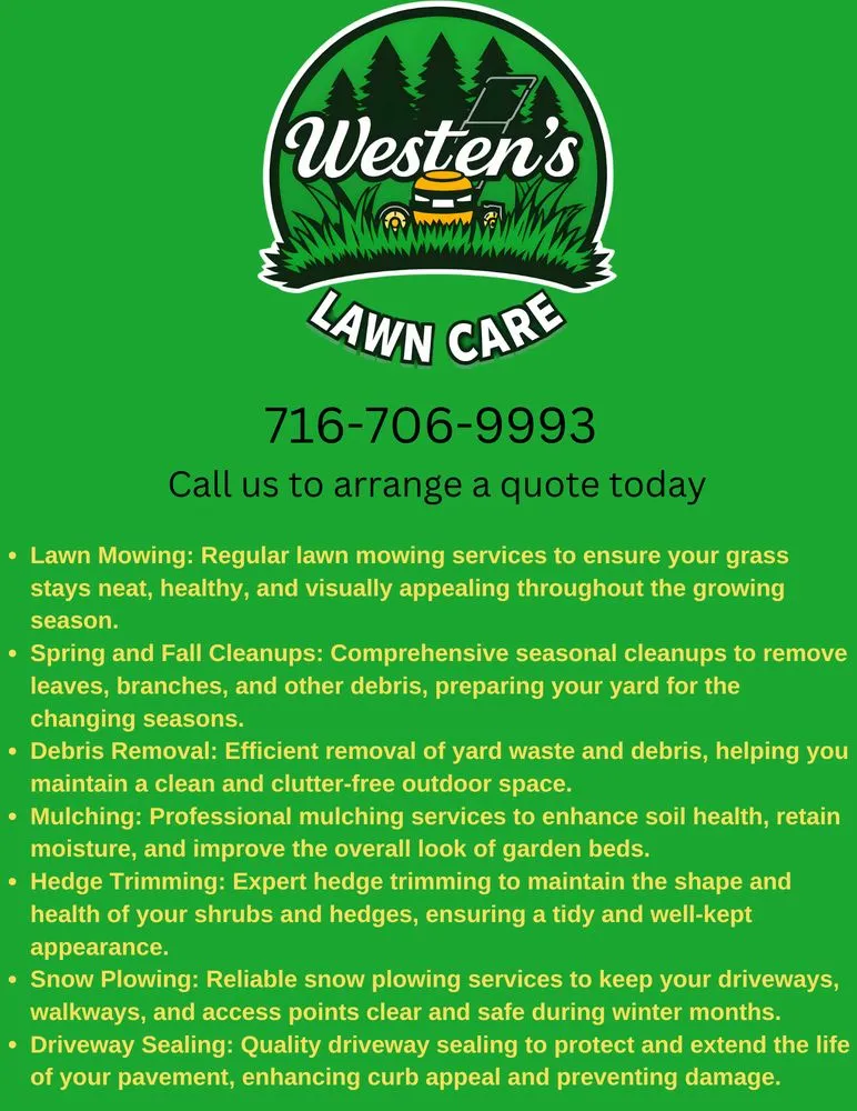 Local landscape installation in Orchard Park, NY by Westen's Lawn Care