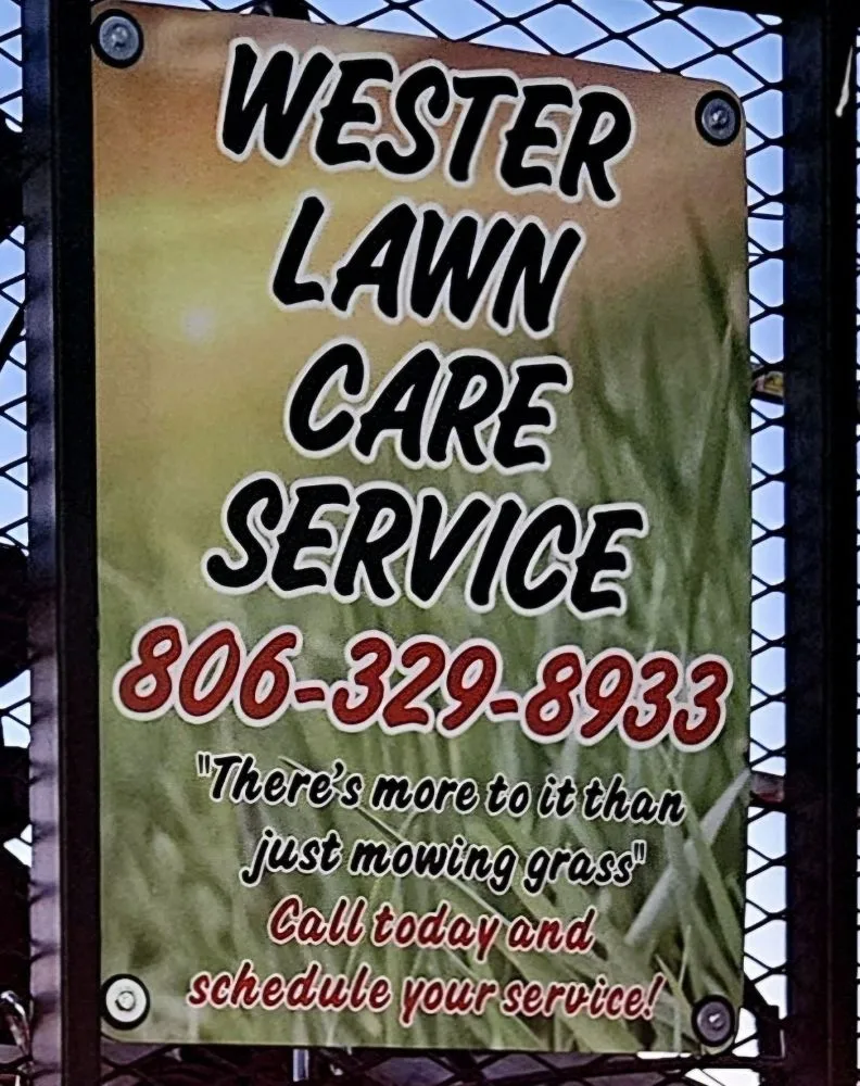 Local landscape installation in Lubbock, TX - Wester Lawn Care Service