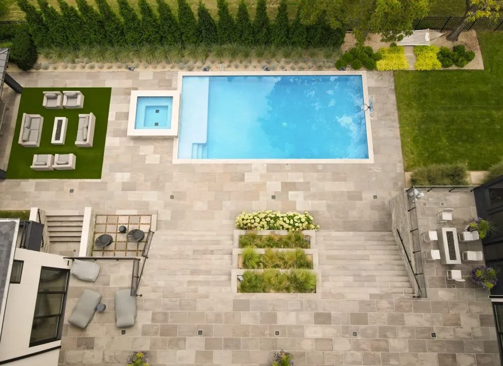 Affordable landscape installation in Naperville, IL by Western Dupage Landscaping