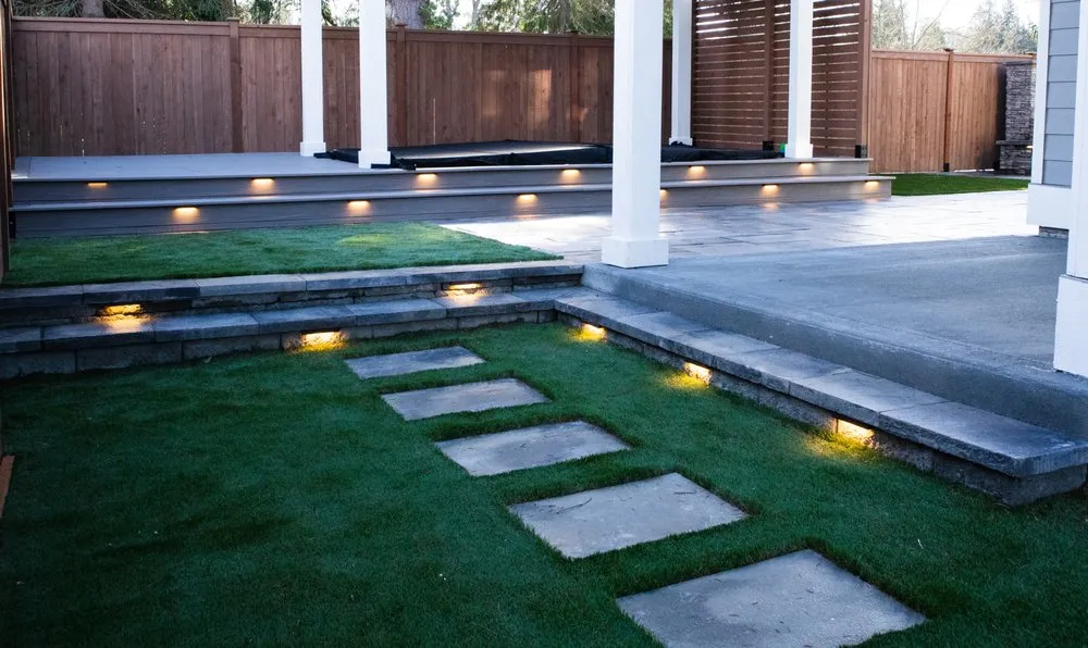 Custom yard maintenance with custom design in Bothell, WA by Western Eagles