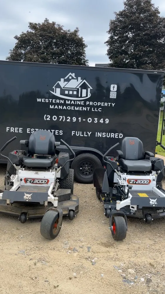 Local landscaping services near you in Norway, ME by Western Maine Property Management