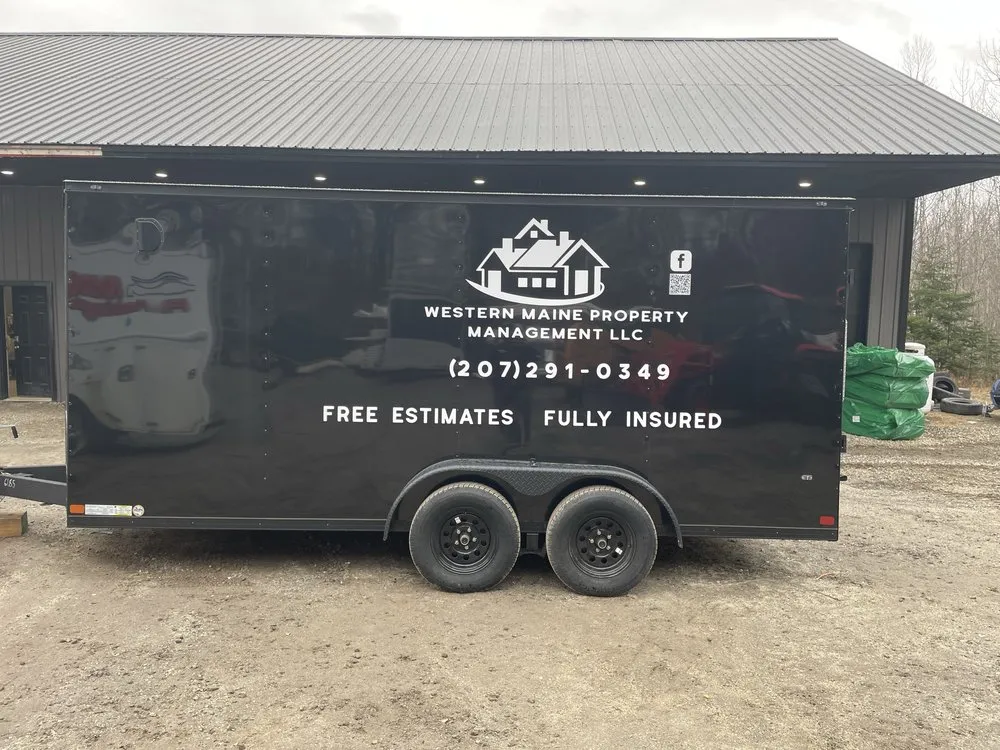 Custom yard maintenance with custom design in Norway, ME by Western Maine Property Management