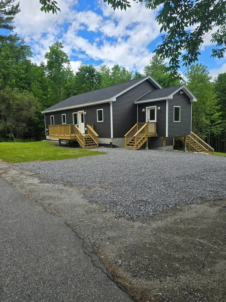 Custom residential landscaping in Norway, ME by Western Maine Property Management