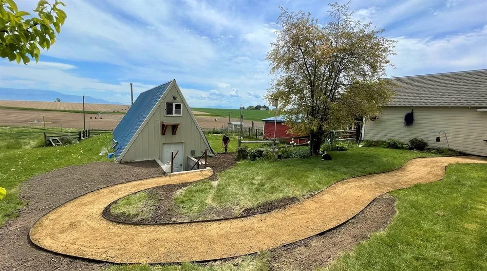 Custom yard cleanup service in Bozeman, MT by Western Skies Landscapes