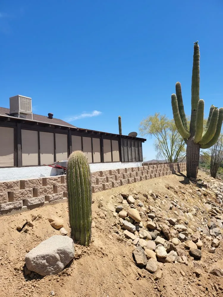 Local landscape installation for residential properties in Wickenburg, AZ by Western View Landscaping