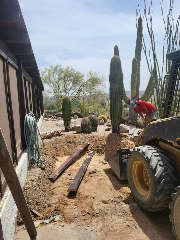 Professional landscape design for year-round maintenance in Wickenburg, AZ by Western View Landscaping